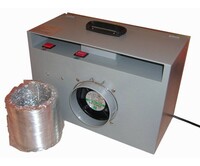 Fengda Draagbare airbrush spray box met afzuiging Fengda BD-512