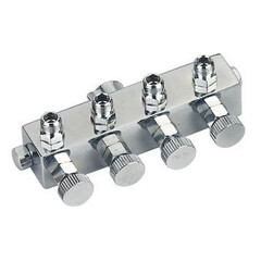 Splitter voor 4 slangen Fengda BD-13-4