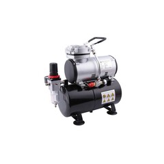 Airbrush mini compressor met luchttank Fengda AS-186