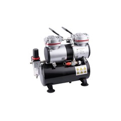 Airbrush mini compressor met luchttank Fengda AS-196