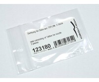 Harder & Steenbeck PTFE nozzle afdichting 3 st. voor Harder & Steenbeck airbrush (nr. 123180)