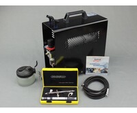 Harder & Steenbeck Harder & Steenbeck set Airbrush Evolution Silverline Two in One 0,2 + 0,4 mm