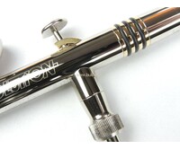 Harder & Steenbeck Harder & Steenbeck set Airbrush Evolution Solo 0,2 mm met 9 Aero color basiskleuren.