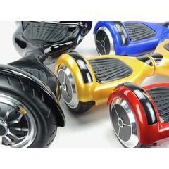 Hoverboard + Bluetooth + Draagtas + LED + Luidspreker + Afstandsbediening Zwart