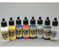Fengda Fengda airbrush set met 130K airbrush pistool en airbrush compressor. 0,2/0,3/0,5 nozzle / Vallejo verfset