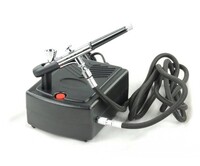 Fengda Nail-art airbrush set Fengda BD-831 met compressor en BD-135 0,2mm airbrush pistool