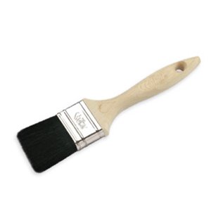 DEKOR OIL PAINTING BRUSH (PLATINIUM) - WOODEN HANDLE 1"