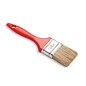 DEKOR FLAT STYLE BRUSH PLATINIUM PLASTIC HANDLE 1"