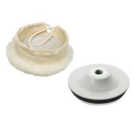 DEKOR DEKOR Sheep fur polishing set 10 cm