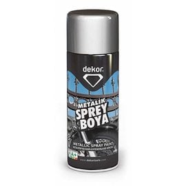 DEKOR DEKOR Spray paint metaal grijs (400ml)