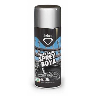 DEKOR DEKOR Spray paint Silver/Metallic (400ml)