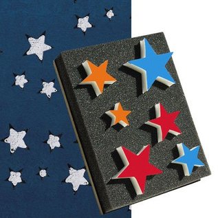 DEKOR DEKOR Decorative Stars shaped stamp 15x20cm(Large)