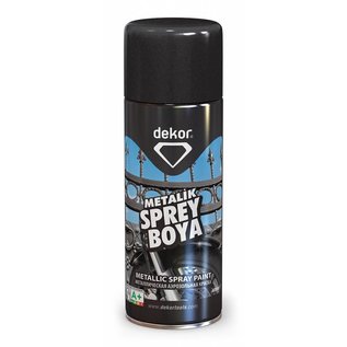 DEKOR DEKOR Spray paint Black/Metallic (400ml)