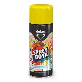 DEKOR DEKOR Spray paint Traffic yellow (400ml)