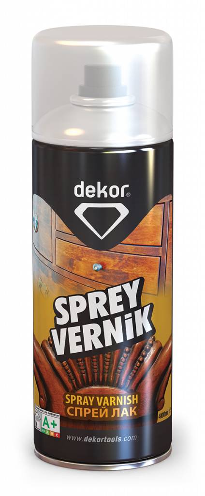 Fotoelektrisch Toepassen effect DEKOR spray paint mat vernis 400ml - TEPE BOUWMATERIALEN B.V.