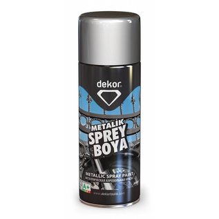 DEKOR DEKOR Spray paint Silver grey (400ml)