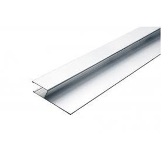 DEKOR DEKOR Aluminium Wandrij (model) H-profiel 1,20 m