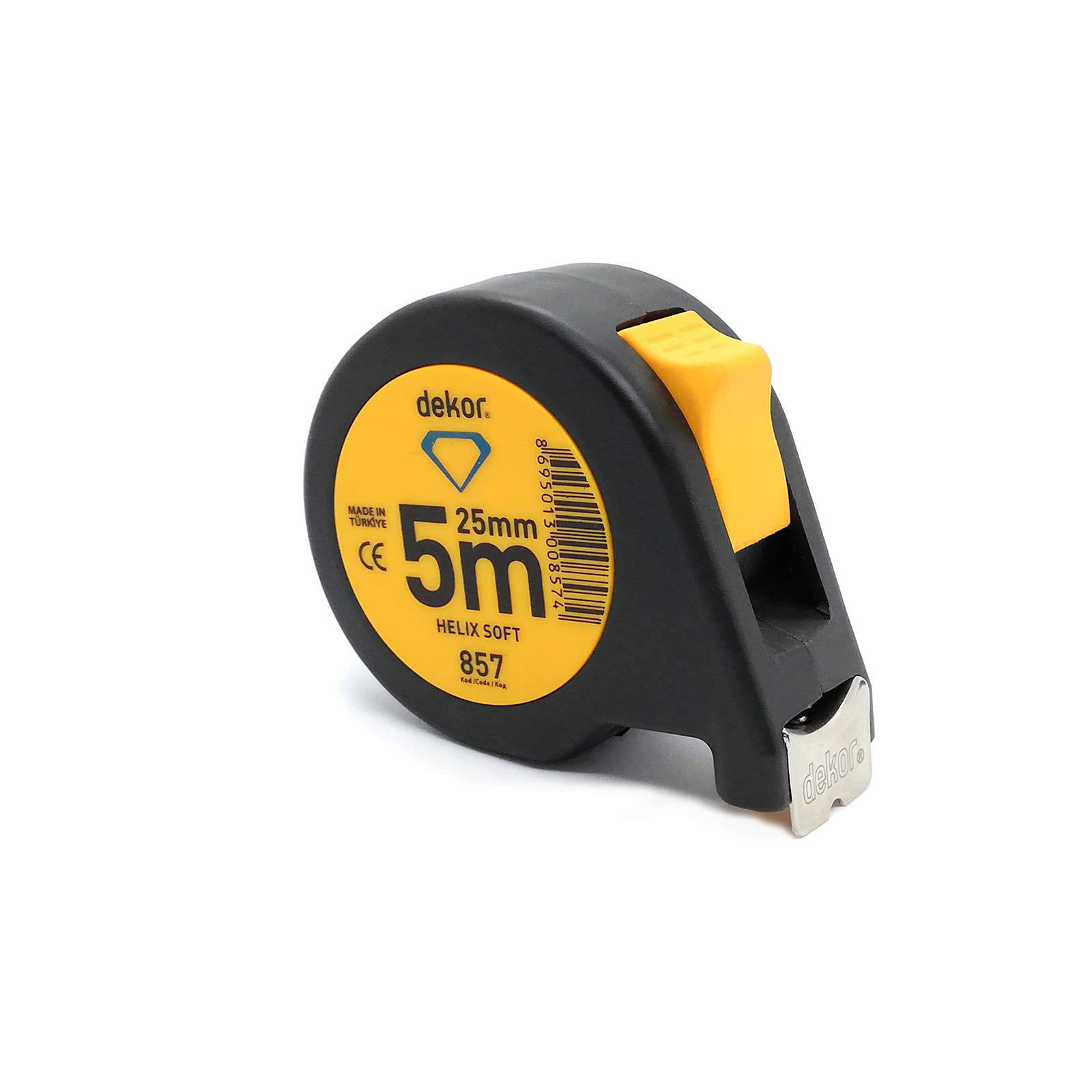 DEKOR TAPE MEASURE SOFT TOUCH HELIX MODEL 5MX25MM - TEPE