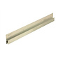 DEKOR Aluminium Plaster Gage Exterior  Surface H-profile 80 cm