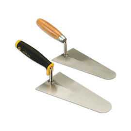 DEKOR Dekor- Plaster and brick trowel - Wooden Handle -140x85 mm-Springsteel