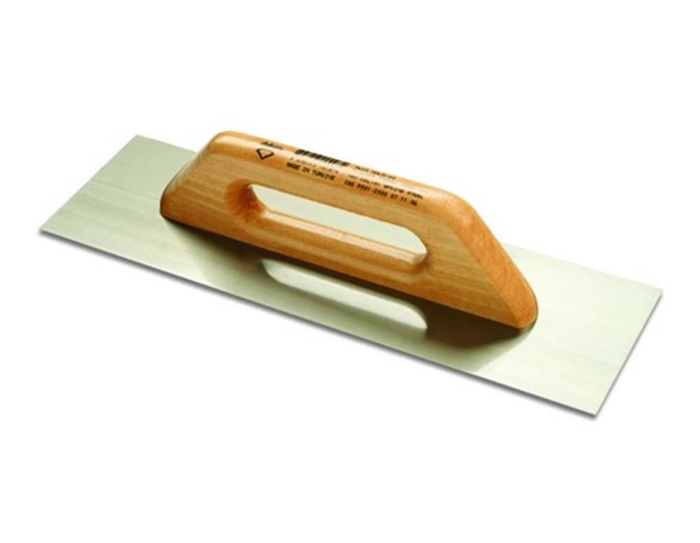 DEKOR PLASTER TROWEL Wooden Handle 120 mm TEPE BOUWMATERIALEN B.V.