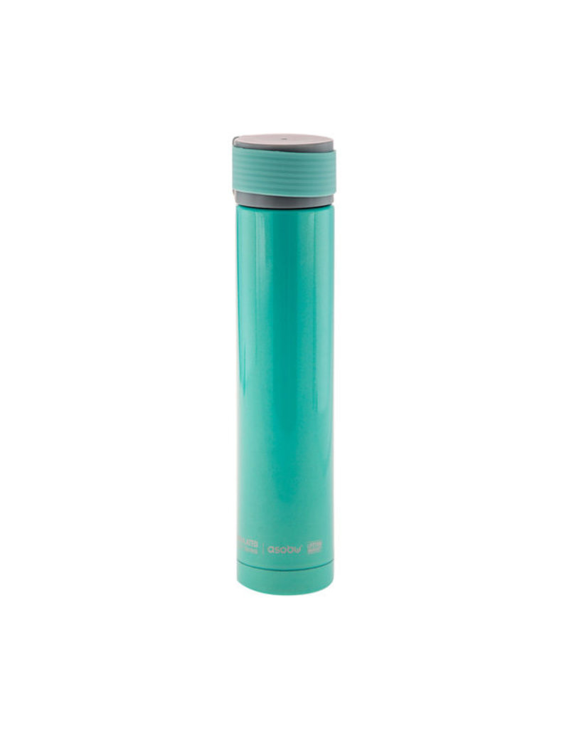 Asobu Skinny Mini 8oz. Water Bottle: Teal