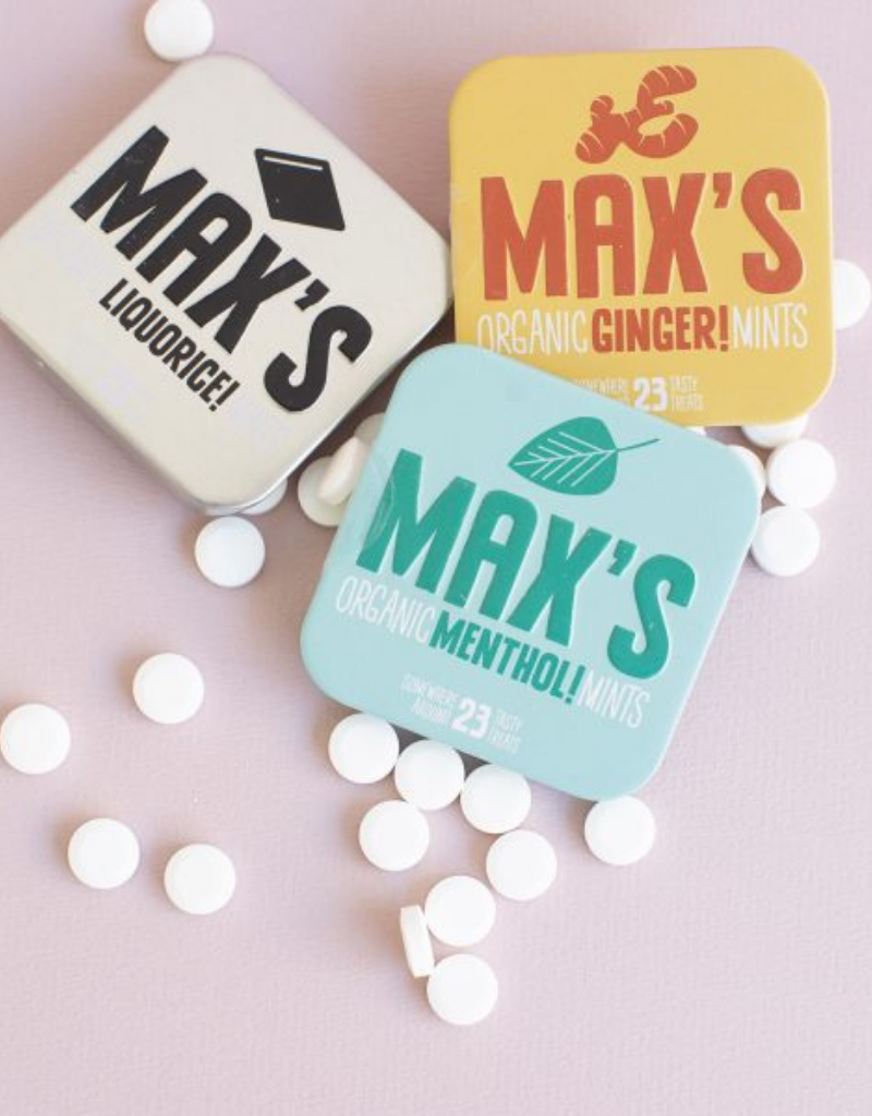 Max's Mints - organic mints in different flavours
