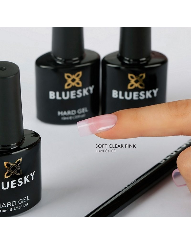 Bluesky Hard Gel Soft Clear Pink 10ml