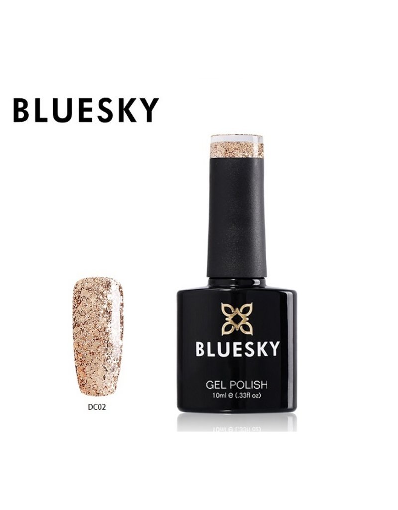 Bluesky Dance 02 Gold Button