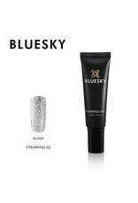 Bluesky Stamping Gel 03 Zilver