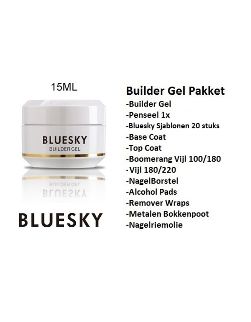 BLUESKY Builder Gel Pakket Clear