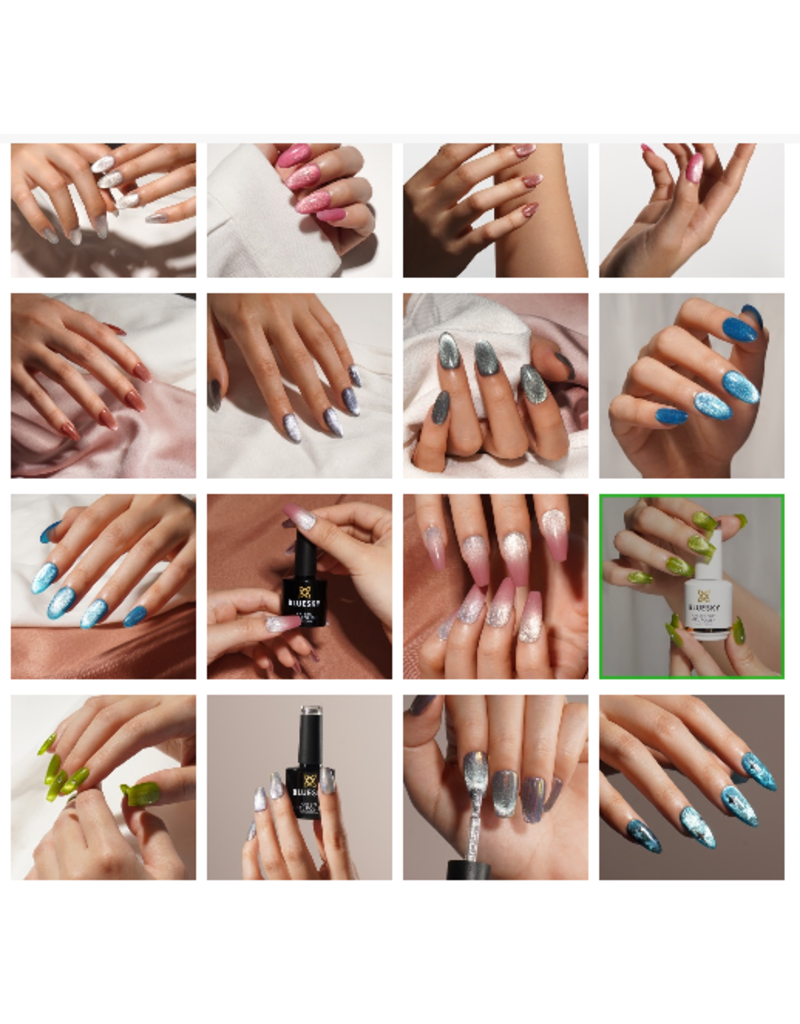 Bluesky Bluesky Gel Polish Sparkle Neon 4
