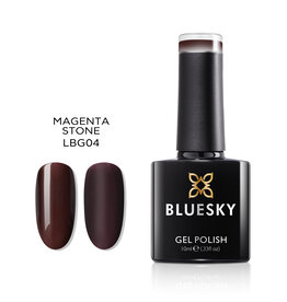 Bluesky LBG04 Glass gel Polish Magenta Stone