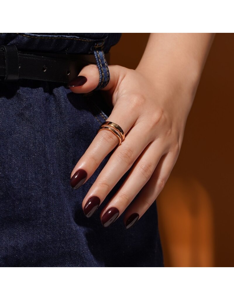 Bluesky LBG04 Glass gel Polish Magenta Stone