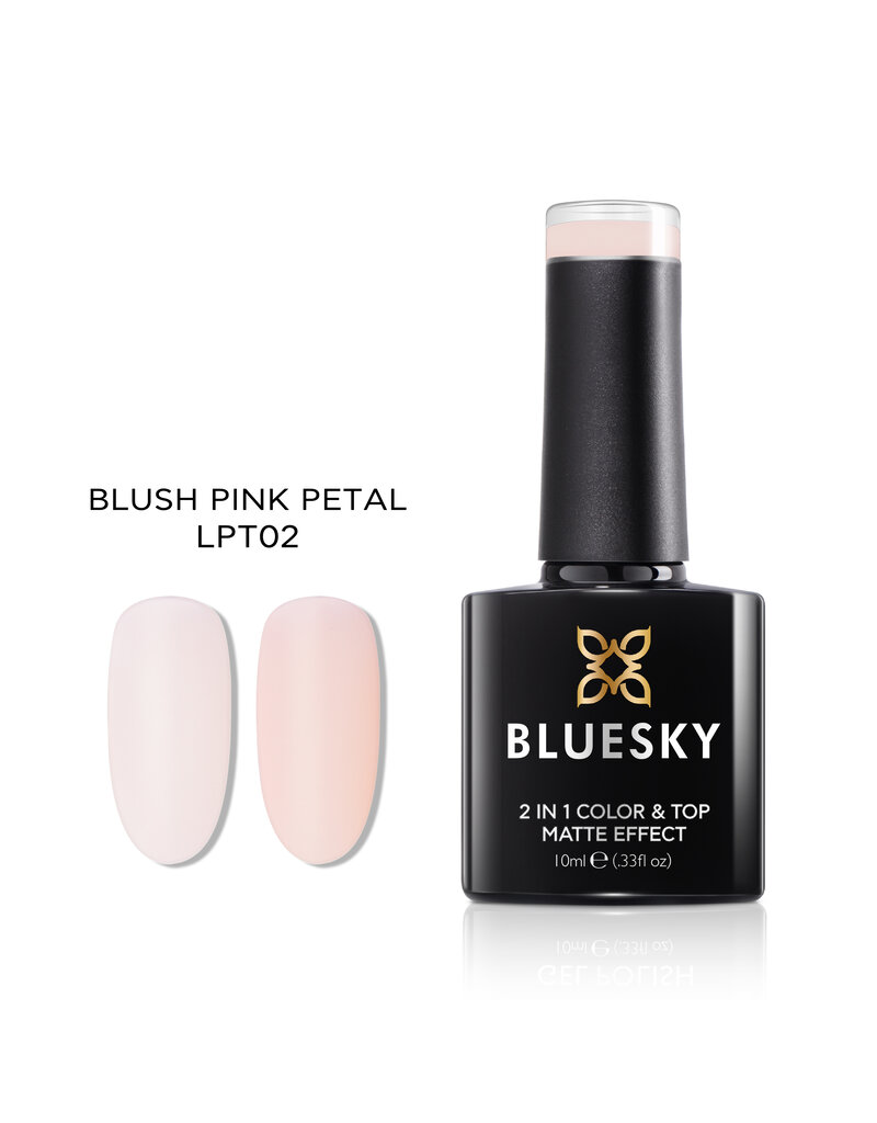 Bluesky LPT02 Pastel Top Matte No Wipe Blush Pink Petal