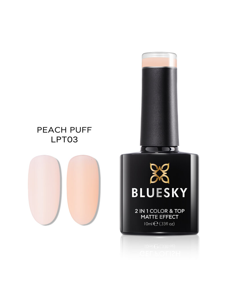 Bluesky LPT03 Pastel Top Matte No Wipe Peach Puff