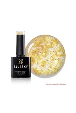 Bluesky Top Coat Gold Flakes No Wipe