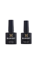 Bluesky Base Coat + Tempered Top Coat No Wipe