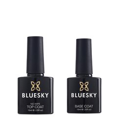 Bluesky Base Coat + Tempered Top Coat No Wipe