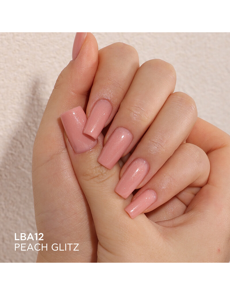 Bluesky BIAB LBA12 Peach Glitz