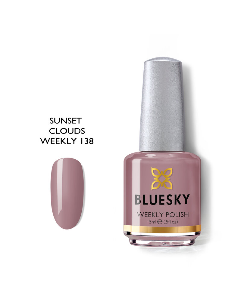 Bluesky Weekly Polish 15ml Sunset Clouds 138