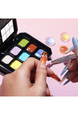 Bluesky Ombre Palette Gel & Nail Sponge Grabber Set