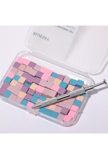Bluesky Ombre Palette Gel & Nail Sponge Grabber Set