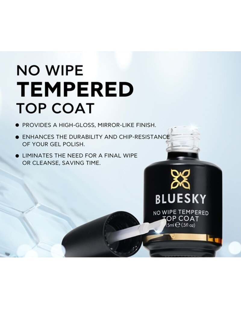 Bluesky Top Coat Tempered No Wipe