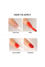 Bluesky Top Coat Matte No Wipe