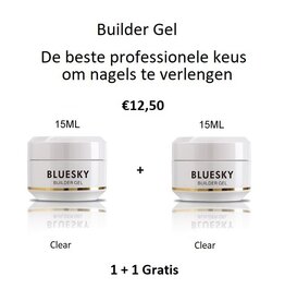 Bluesky Builder Gel Clear 15ml Actie