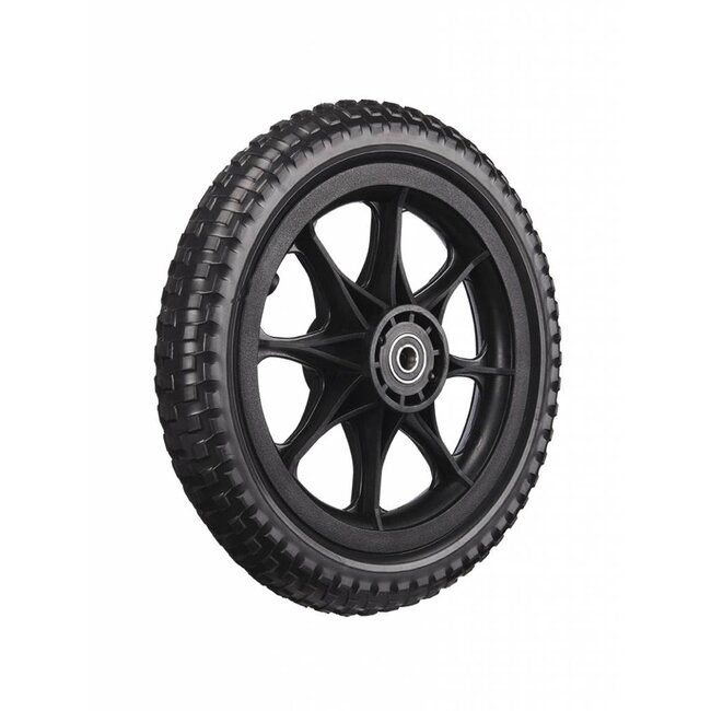 ZÜCA All-Terrain, Tubeless Foam Wheel, Black