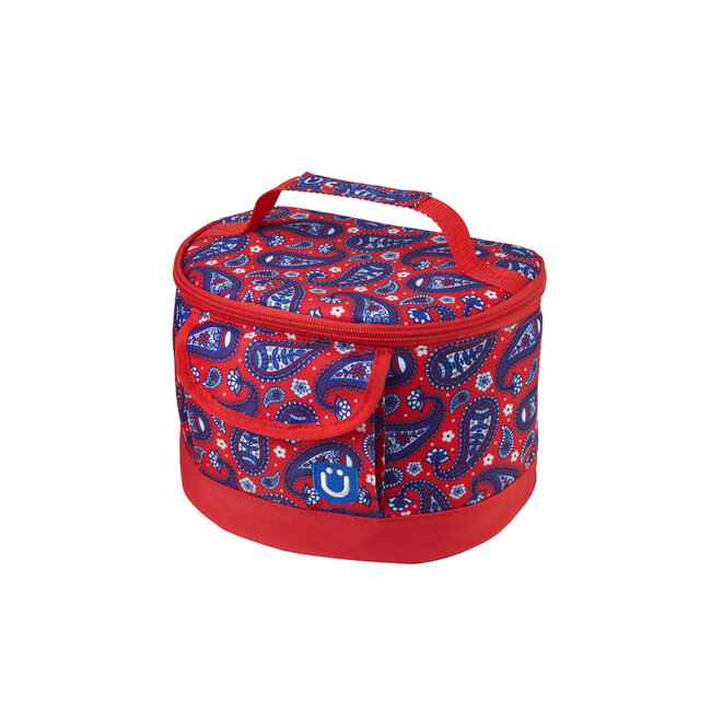 ZÜCA lunch box, Paisley in Red