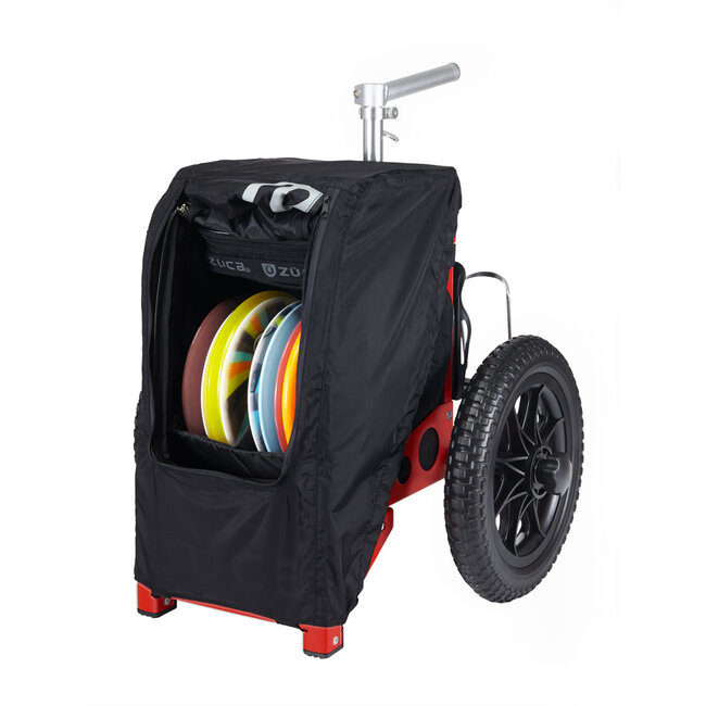 ZÜCA Compact Discgolf-wagen Regenüberzug, Schwarz
