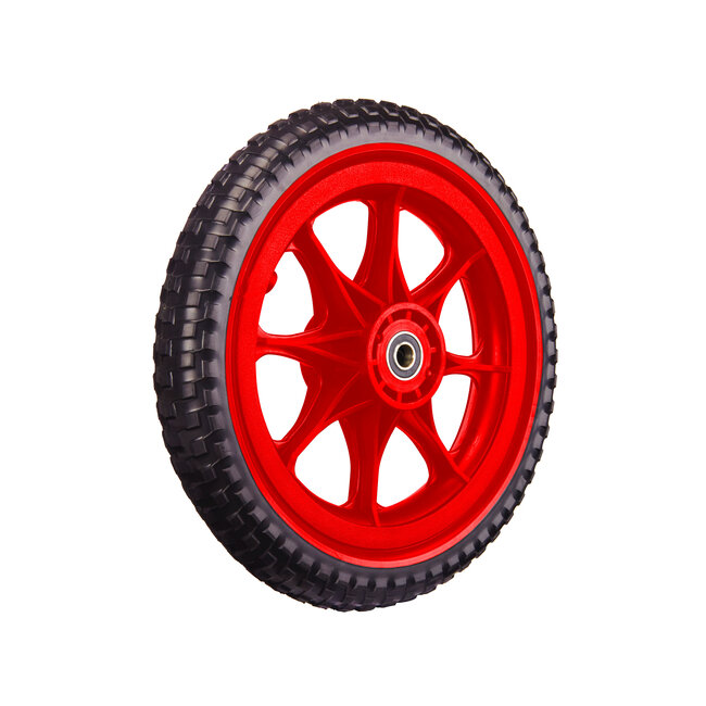 ZÜCA All-Terrain, Tubeless Foam Wheel, Red